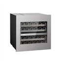 Cantinetta ventilata da incasso 24 bottiglie di vino DW242THX colore inox