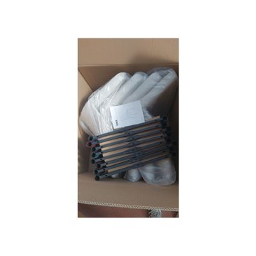 SEDIA VIKA COLORE TORTORA PIEDI NERI 4 PZ X CTN