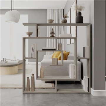 Libreria sandstone con 9 ripiani Labirent 125x22x129