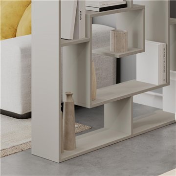 Libreria sandstone con 9 ripiani Labirent 125x22x129