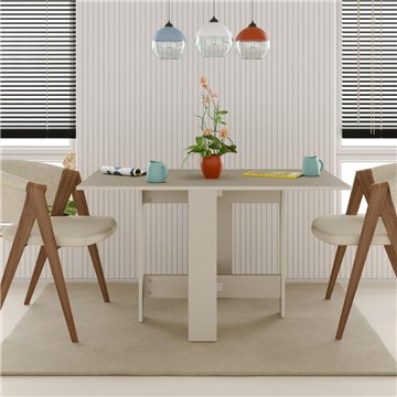 Tavolo pieghevole salvaspazio colore sandstone Artemio