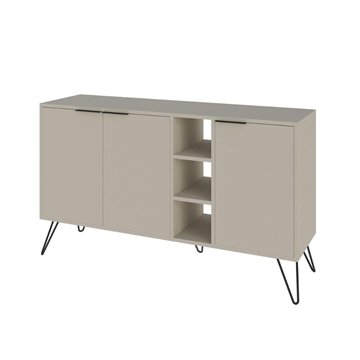 Madia 3 ante Clara 142x35,5x83h colore sandstone