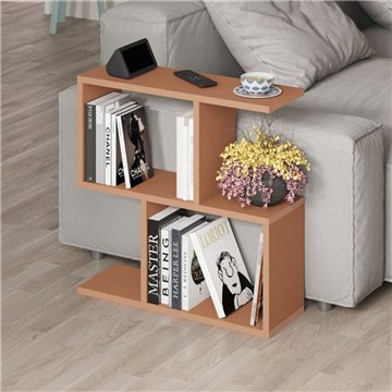 Tavolino da salotto colore cinnamon 60x19,5x60H Homemania
