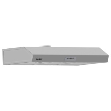 Cappa sottopensile inox 90 cm Tornado Samet | 3 velocità