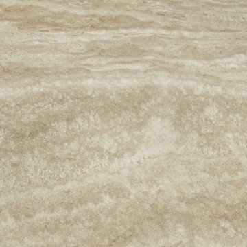 Tavolo fisso Sand con piano in ceramica beige e struttura in metallo bianco 160x90x76H