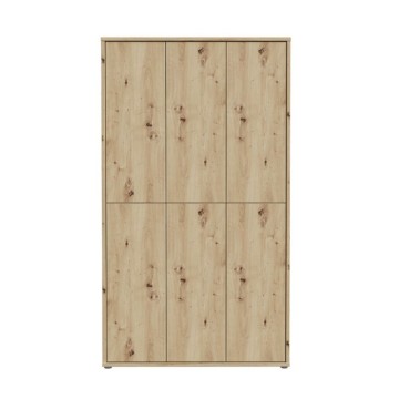 Armadio multiuso 6 ante 109x35x192 colore rovere Medea