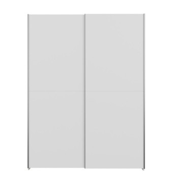 Armadio 2 ante scorrevoli 150x39x210 colore bianco Nico