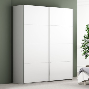 Armadio 2 ante scorrevoli 200x61x235H colore bianco Afra