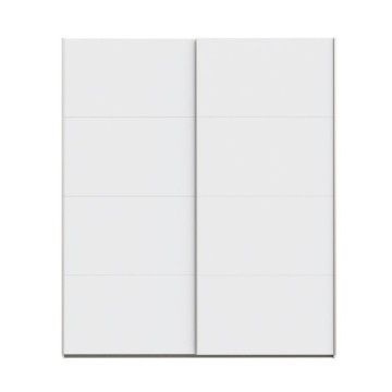 Armadio 2 ante scorrevoli 200x61x235H colore bianco Afra