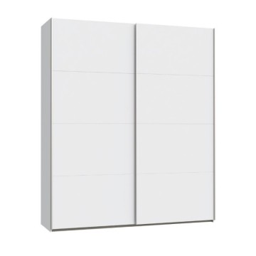Armadio 2 ante scorrevoli 200x61x235H colore bianco Afra