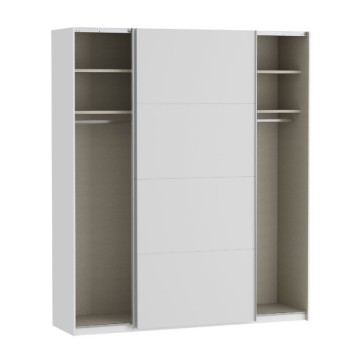 Armadio 2 ante scorrevoli 200x61x235H colore bianco Afra