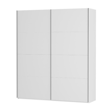 Armadio 2 ante scorrevoli 200x61x235H colore bianco Afra