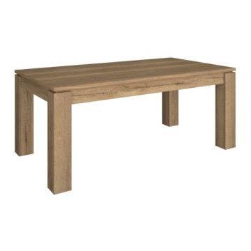 Tavolo allungabile 1475 con allunga centrale colore rovere 190x90x76H