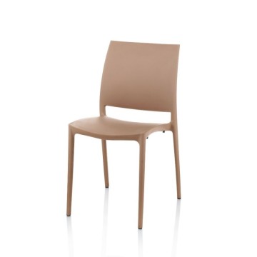 Sedia ergonomica Curtis in polipropilene corda | Toscohome