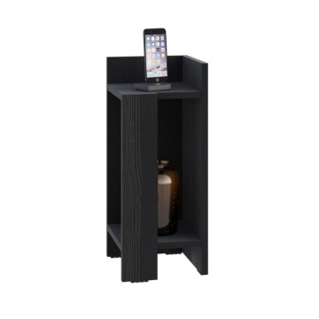 Tavolino comodino 25x27x60h destro colore nero Elos