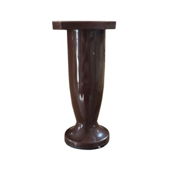 Piede per mobile in plastica colore marrone 10H Y08MA