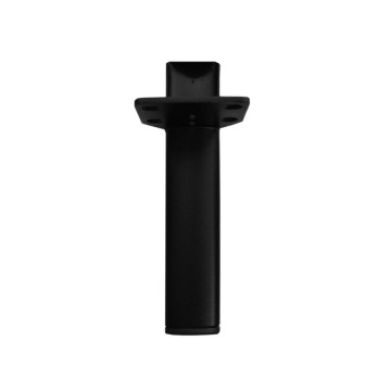 Piede in acciaio nero per mobile H15 cm. Scoby