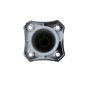 Piede per mobile cromato 10 cm Myra