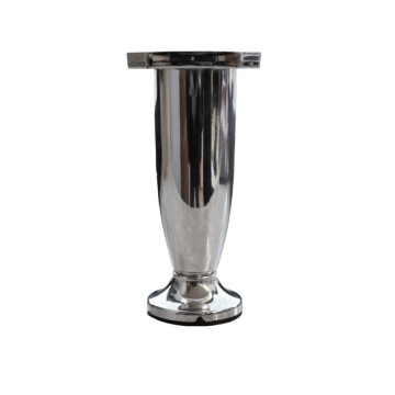 Piede per mobile cromato 10 cm Myra