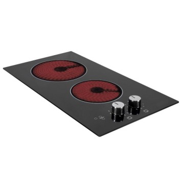 Cucinino con top inox e piano cottura elettrico colore bianco frassinato Indiano120VT2