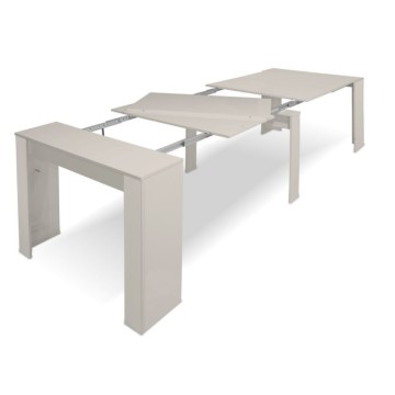 Consolle allungabile 90x50x76h cm colore cashmere Ofelia