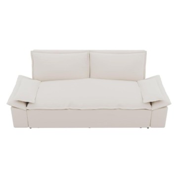 Divano letto 2 posti colore beige 185x85x85H Belly