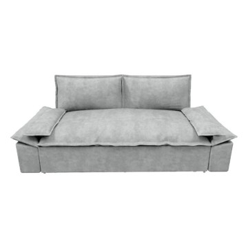 Divano letto 2 posti colore grigio 185x85x85H Belly