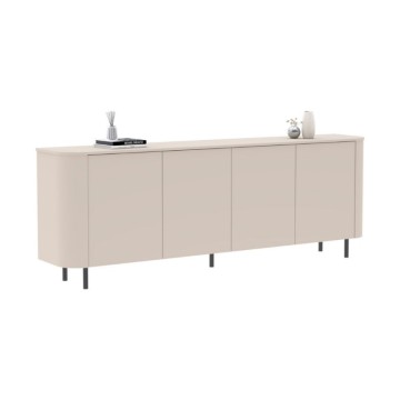 Madia 4 ante cashmere 230x43x85 cm con apertura push pull Marini