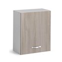 Pensile cucina 60x32x72H cm. con anta olmo