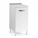 Base cucina con anta 40x50x85H bianco frassinato