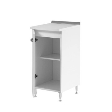 Base cucina con anta 40x50x85H bianco frassinato