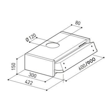 Samet Cappa da incasso estraibile 90