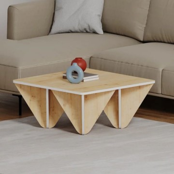 Tavolino da salotto Diamond quadrato rovere