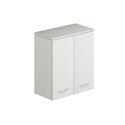 Laundry pensile bagno due ante 71x38x77 bianco frassinato