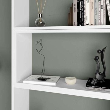 Libreria Wish estensibile angolare bianca 200h