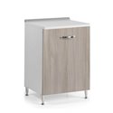 Base cucina con anta 60x50x85H olmo