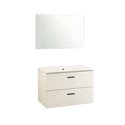 Mobile bagno sospeso Lario bianco 80x46 cm