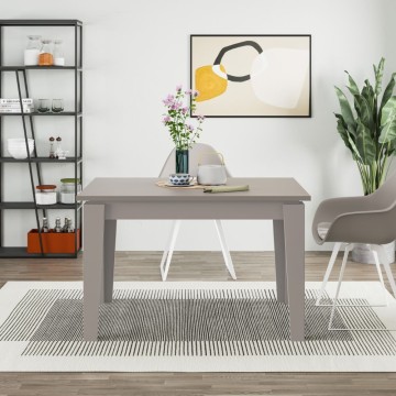 Tavolo allungabile Megaron tortora light mocha 120x80 cm