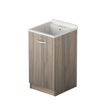 Laundry lavatoio con anta 47x50x86 olmo