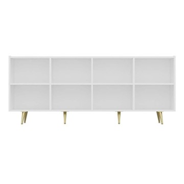 Madia Jose bianca 4 ante particolari oro 180x47x75h