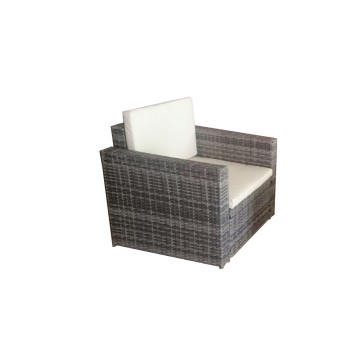 Salotto da giardino WRS066G rattan grigio WRS066G