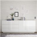 Madia Kliata 241colore bianco laccato lucido