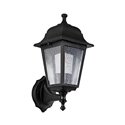 Lampada a parete abs nera triangolare MDL2826