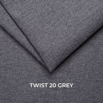 Divano Chicago 3 posti reclinabile grigio Twist 20