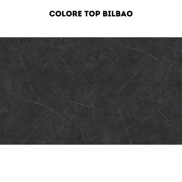 Cucina Iris Lusso 360 cm rovere virginia tortora con elettrodomestici