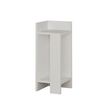 Tavolino di design Elos bianco 25x25x60h sinistro