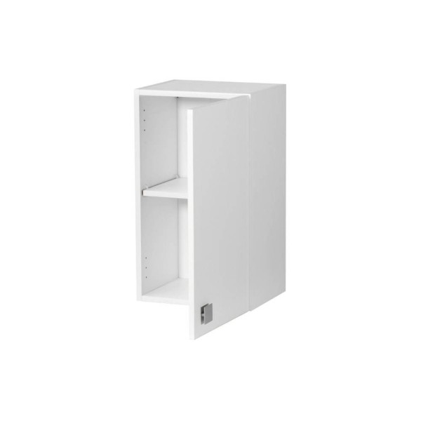 Pensile cucina con anta destra 40x71h cm - Colore bianco larice