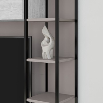 Parete attrezzata Tronador 260 cm. light mocha e ancient white MTV234464